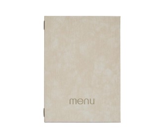 Next μενού εστιατορίου PU bali μπεζ με κρυφό λάστιχο 23x32εκ. Δυνατότητα εκτύπωσης Next μενού εστιατορίου PU bali μπεζ με κρυφό λάστιχο 23x32εκ. Δυνατότητα εκτύπωσης