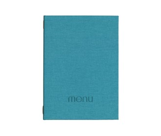 Next μενού εστιατορίου PU nomads γαλάζιο με κρυφό λάστιχο 23x32εκ. Δυνατότητα εκτύπωσης Next μενού εστιατορίου PU nomads γαλάζιο με κρυφό λάστιχο 23x32εκ. Δυνατότητα εκτύπωσης