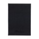 Next θήκη για λογαριασμό πολυτελείας ecoleather velvet μαύρη 14,5x21εκ. Δυνατότητα εκτύπωσης