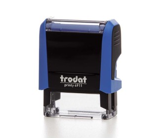 Trodat printy σφραγίδα μπλε 4911 με μπλε μελάνι
