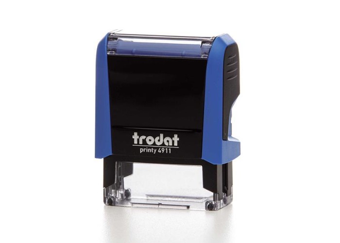 Trodat printy σφραγίδα μπλε 4911 με μπλε μελάνι Trodat printy σφραγίδα μπλε 4911 με μπλε μελάνι