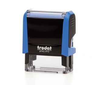 Trodat printy σφραγίδα μπλε 4912 με μπλε μελάνι