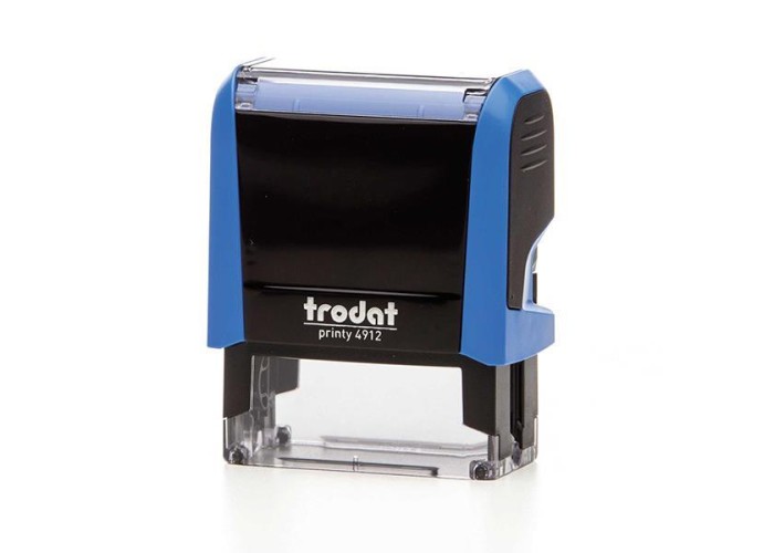 Trodat printy σφραγίδα μπλε 4912 με μπλε μελάνι Trodat printy σφραγίδα μπλε 4912 με μπλε μελάνι