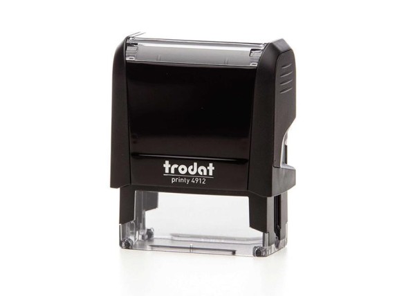 Trodat printy σφραγίδα μαύρη 4912 με μπλε μελάνι Trodat printy σφραγίδα μαύρη 4912 με μπλε μελάνι