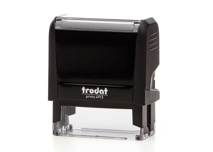 Trodat printy σφραγίδα μαύρη 4913 με μπλε μελάνι Trodat printy σφραγίδα μαύρη 4913 με μπλε μελάνι