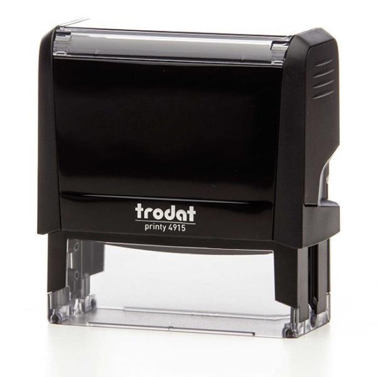 Trodat printy σφραγίδα μαύρη 4915 με μπλε μελάνι Trodat printy σφραγίδα μαύρη 4915 με μπλε μελάνι