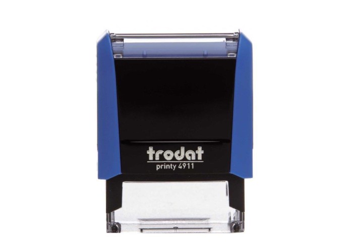 Trodat printy σφραγίδα μπλε 4911 με μαύρο μελάνι Trodat printy σφραγίδα μπλε 4911 με μαύρο μελάνι