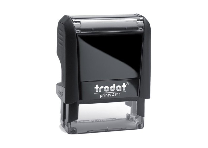 Trodat printy σφραγίδα μαύρη 4911 με μαύρο μελάνι Trodat printy σφραγίδα μαύρη 4911 με μαύρο μελάνι