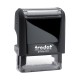 Trodat printy σφραγίδα μαύρη 4911 με μαύρο μελάνι, 38x14χιλ. Δυνατότητα εκτύπωσης