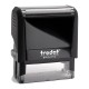 Trodat printy σφραγίδα μαύρη 4912 με μαύρο μελάνι, 47x18χιλ. Δυνατότητα εκτύπωσης