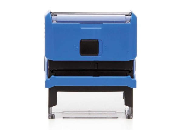 Trodat printy σφραγίδα μπλε 4913 με μαύρο μελάνι, 58x22χιλ. Δυνατότητα εκτύπωσης Trodat printy σφραγίδα μπλε 4913 με μαύρο μελάνι, 58x22χιλ. Δυνατότητα εκτύπωσης