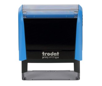 Trodat printy σφραγίδα μπλε 4913 με μαύρο μελάνι