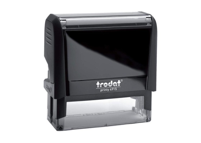 Trodat printy σφραγίδα μαύρη 4915 με μαύρο μελάνι Trodat printy σφραγίδα μαύρη 4915 με μαύρο μελάνι