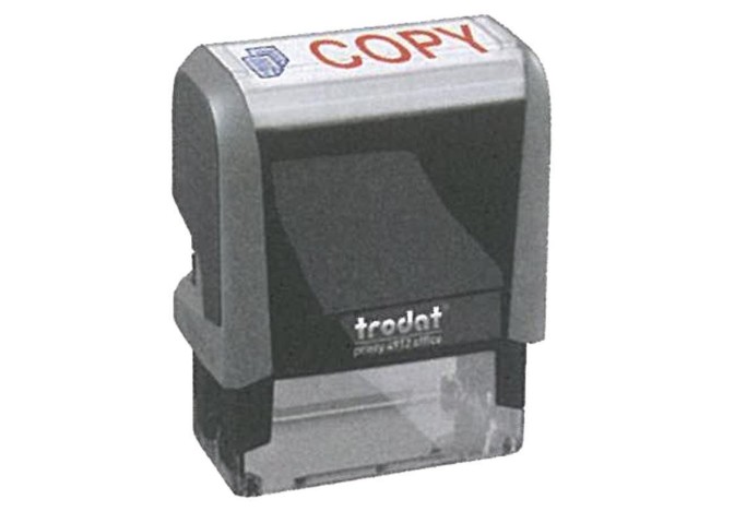 Trodat printy σφραγίδα 