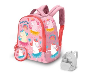 Σακίδιο πλάτης παιδικό Neoprene Happy Day Υ25χ19χ12εκ.