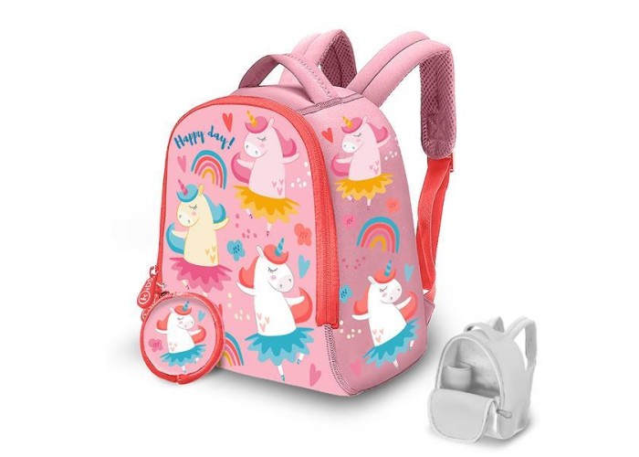 Σακίδιο πλάτης παιδικό Neoprene Happy Day Υ25χ19χ12εκ. Σακίδιο πλάτης παιδικό Neoprene Happy Day Υ25χ19χ12εκ.