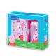 Σετ φαγητοδοχείο - παγούρι 500ml Peppa 17,5x12,5xY6εκ.