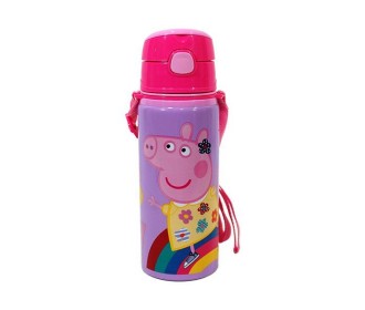 Παγούρι αλουμινίου Peppa με λουράκι 600ml