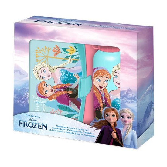 Σετ φαγητοδοχείο - παγούρι 500ml Frozen 17,5x12,5xY6εκ. Σετ φαγητοδοχείο - παγούρι 500ml Frozen 17,5x12,5xY6εκ.