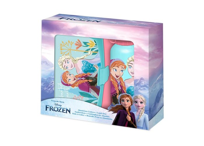 Σετ φαγητοδοχείο - παγούρι 500ml Frozen 17,5x12,5xY6εκ. Σετ φαγητοδοχείο - παγούρι 500ml Frozen 17,5x12,5xY6εκ.