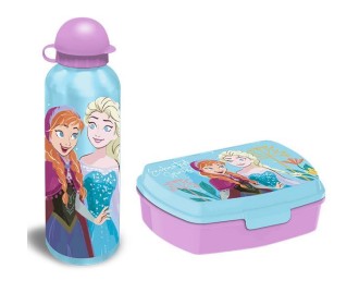 Σετ φαγητοδοχείο - παγούρι Frozen 17,5x12,5xY6εκ. 500ml