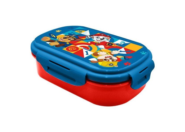 Φαγητοδοχείο Paw Patrol με μαχαιροπίρουνα 22x16x7εκ. Φαγητοδοχείο Paw Patrol με μαχαιροπίρουνα 22x16x7εκ.