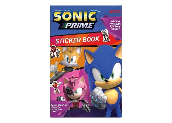 Σετ αυτοκόλλητα Sonic Υ25x15εκ.