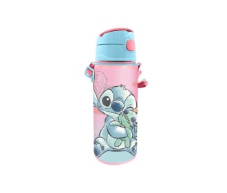 Παγούρι αλουμινίου Stitch με λουράκι 600ml