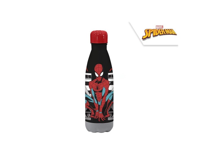 Μπουκάλι νερού Spiderman αλουμινίου 500ml. Μπουκάλι νερού Spiderman αλουμινίου 500ml.