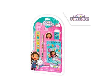 Σχολικό σετ 5 τεμαχίων Το Κουκλόσπιτο της Γκάμπι 26x15εκ.