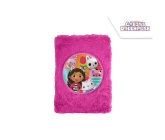 Σημειωματάριο με βελούδινο εξώφυλλο Το Κουκλόσπιτο της Γκάμπι Y21χ15x2,5εκ. Σημειωματάριο με βελούδινο εξώφυλλο Το Κουκλόσπιτο της Γκάμπι Y21χ15x2,5εκ.