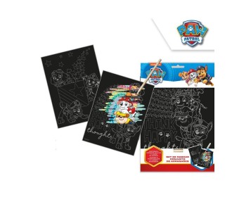 Σετ scratch art Paw Patrol Y28χ20εκ.