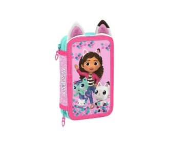 Κασετίνα σχολική γεμάτη Το κουκλόσπιτο της Γκάμπι Υ20x12x4εκ. Κασετίνα σχολική γεμάτη Το κουκλόσπιτο της Γκάμπι Υ20x12x4εκ.