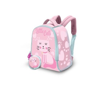 Σακίδιο πλάτης παιδικό Neoprene Little cats Υ25x19x12εκ. Σακίδιο πλάτης παιδικό Neoprene Little cats Υ25x19x12εκ.