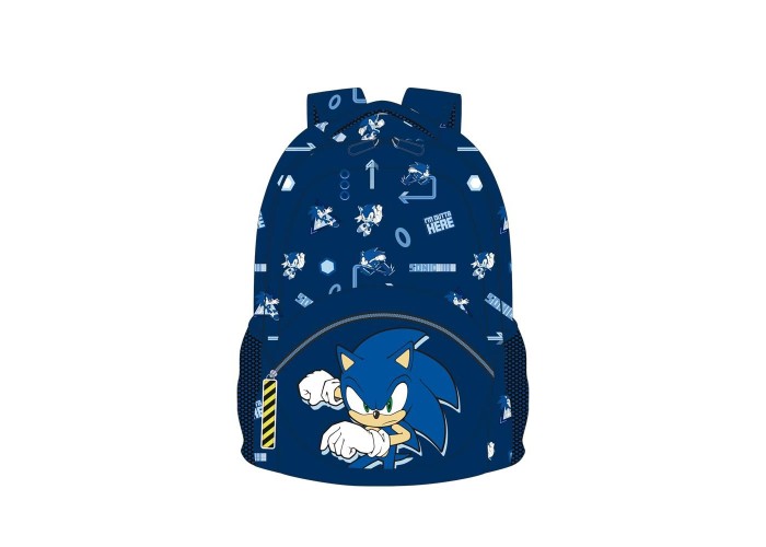 Τσάντα πλάτης δημοτικού Sonic Y42εκ.