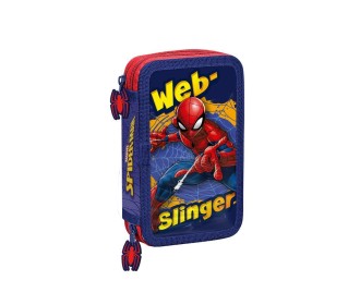 Κασετίνα σχολική γεμάτη Spiderman Υ20x12x4εκ. Κασετίνα σχολική γεμάτη Spiderman Υ20x12x4εκ.