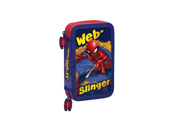 Κασετίνα σχολική γεμάτη Spiderman Υ20x12x4εκ. Κασετίνα σχολική γεμάτη Spiderman Υ20x12x4εκ.