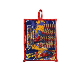 Σετ ζωγραφικής 12 τεμαχίων Spiderman σε τσάντα δώρου 30x22,5x2εκ.