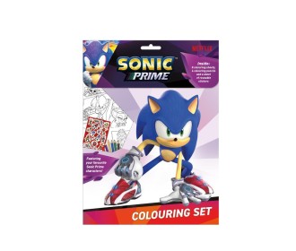 Σετ ζωγραφικής Sonic με ξυλομπογιές Y28,5x21x2εκ.