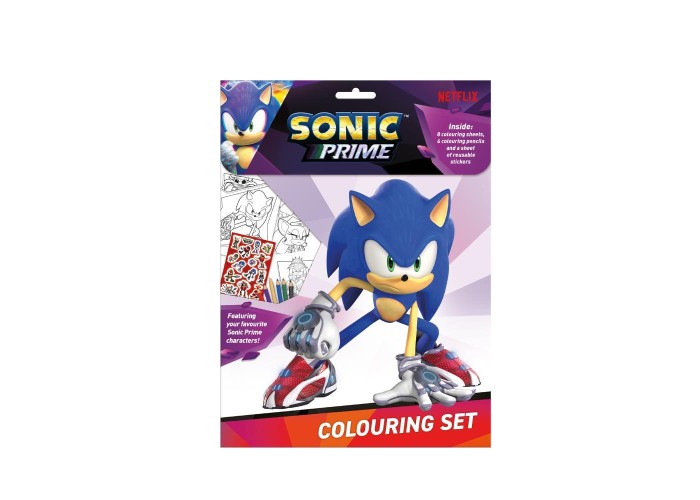 Σετ ζωγραφικής Sonic με ξυλομπογιές Y28,5x21x2εκ. Σετ ζωγραφικής Sonic με ξυλομπογιές Y28,5x21x2εκ.