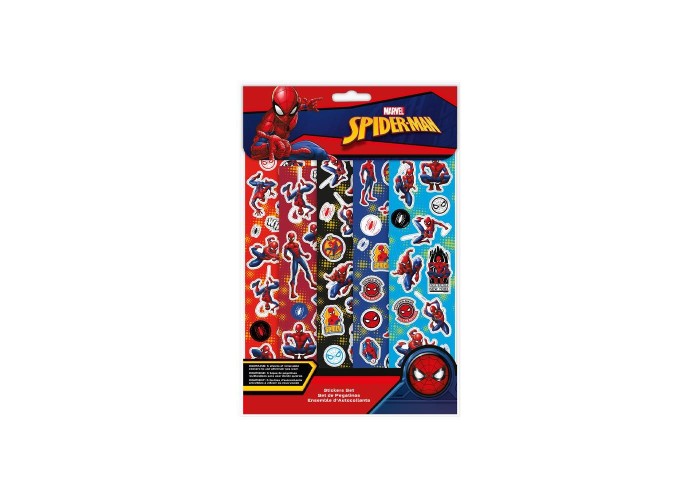 Σετ αυτοκόλλητα Spiderman 29,5x21εκ.