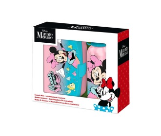 Σετ φαγητοδοχείο - παγούρι 500ml Minnie 17,5x12,5xY6εκ. Σετ φαγητοδοχείο - παγούρι 500ml Minnie 17,5x12,5xY6εκ.