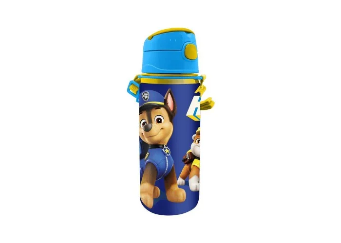 Παγούρι αλουμινίου Paw Patrol 600ml με λουράκι