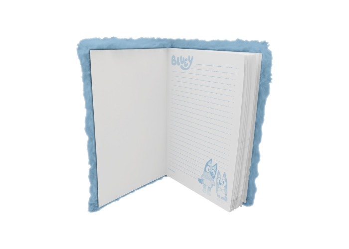 Σημειωματάριο με βελούδινο εξώφυλλο Bluey Y21x15x2,5εκ. Σημειωματάριο με βελούδινο εξώφυλλο Bluey Y21x15x2,5εκ.