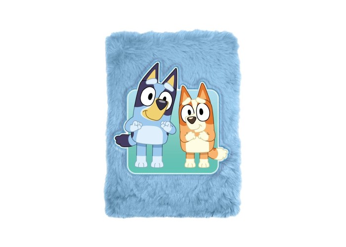 Σημειωματάριο με βελούδινο εξώφυλλο Bluey Y21x15x2,5εκ. Σημειωματάριο με βελούδινο εξώφυλλο Bluey Y21x15x2,5εκ.