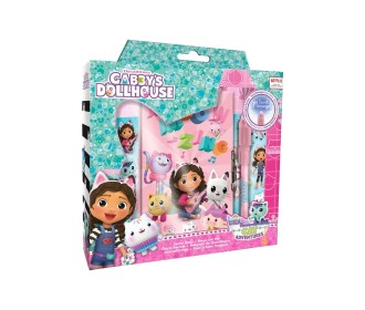 Σετ γραφικής ύλης Το κουκλόσπιτο της Γκάμπι με ημερολόγιο - μαγικό στυλό Σετ γραφικής ύλης Το κουκλόσπιτο της Γκάμπι με ημερολόγιο - μαγικό στυλό