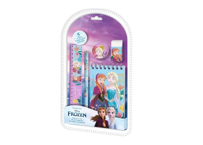 Σχολικό σετ 5 τεμαχίων Frozen 26x15εκ.