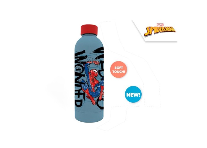 Μπουκάλι νερού Spiderman Ανοξείδωτο ατσάλι 500ml Μπουκάλι νερού Spiderman Ανοξείδωτο ατσάλι 500ml