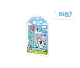 Σχολικό σετ 5 τεμαχίων Bluey 26x15εκ. Σχολικό σετ 5 τεμαχίων Bluey 26x15εκ.