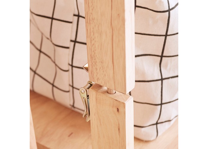 Ραφιέρα με ντουλάπι Nextdeco Natural μασίφ ξύλο Y180x60x38εκ. Ραφιέρα με ντουλάπι Nextdeco Natural μασίφ ξύλο Y180x60x38εκ.